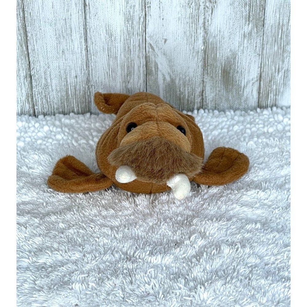 Vintage Walrus Bean Bag Plush Stuffed Animal by Great American Fun Corp